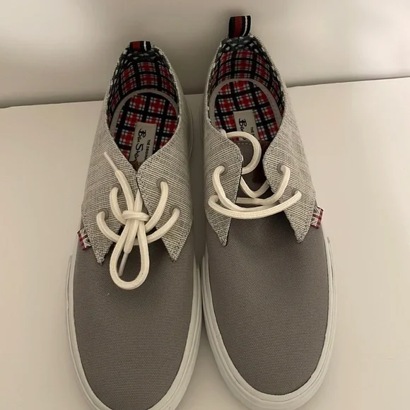 Ben Sherman Shoes Ben Sherman Bristol Oxford Light Grey - Technical View